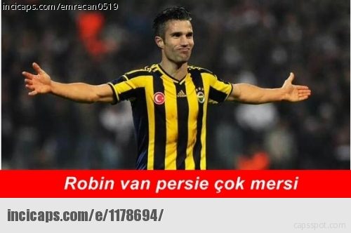 Van Persie attı, capsler patladı