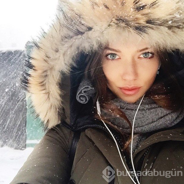  Ünlü model Anna Christina  Schwartz Kapadokya'da