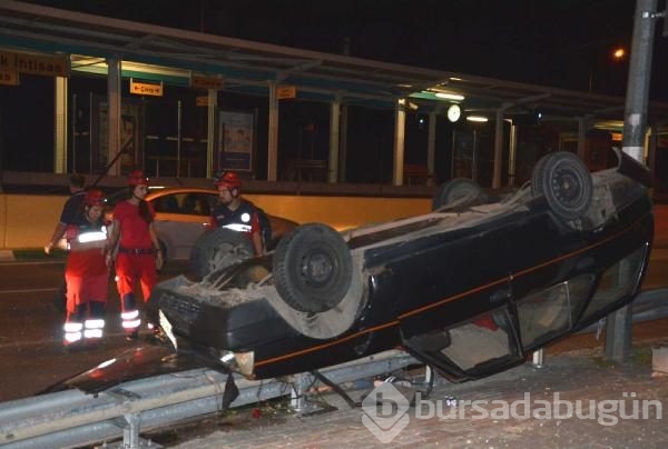 Bursa'da kaza: 1 ölü, 3 yaralı
