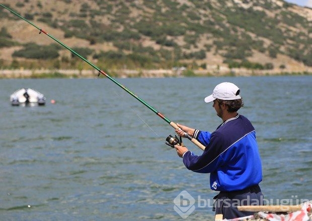 Amatör balıkçılar Eskişehir'de yarıştı