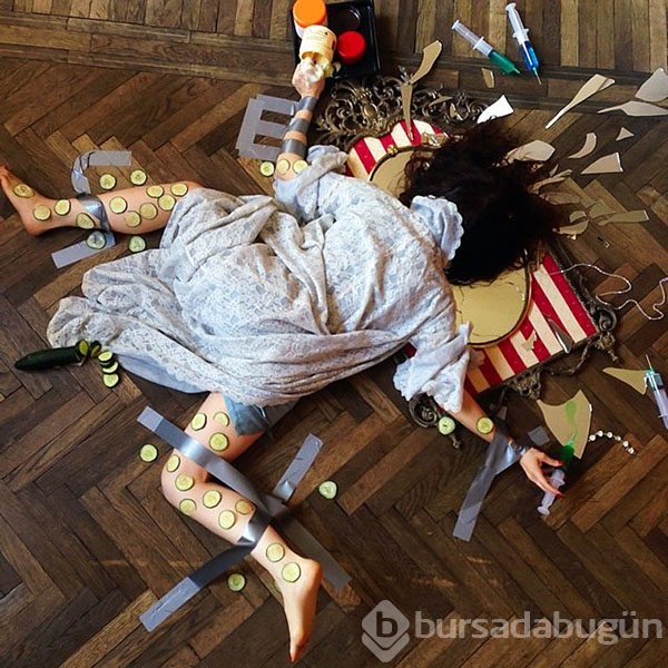 Burada herkes düşüyor