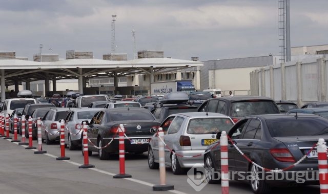 Gurbetçilerin tercihi 'Kapıkule'