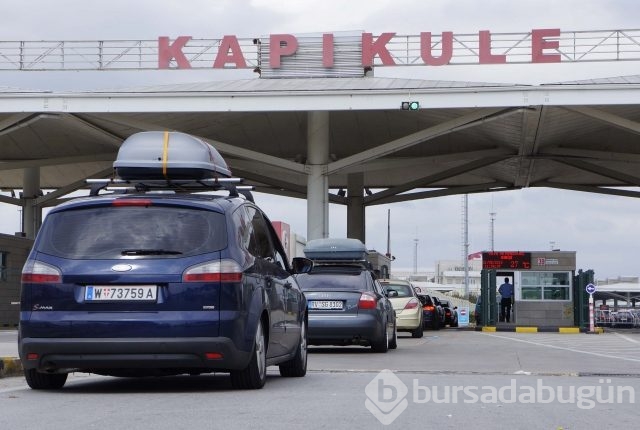 Gurbetçilerin tercihi 'Kapıkule'