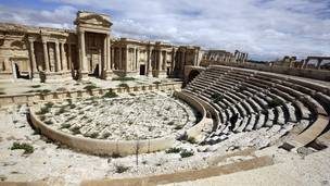 Fotoğraflarla Palmyra antik kenti