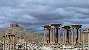 Fotoğraflarla Palmyra antik kenti