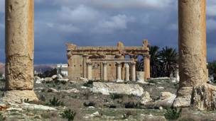 Fotoğraflarla Palmyra antik kenti