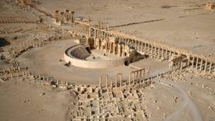 Fotoğraflarla Palmyra antik kenti