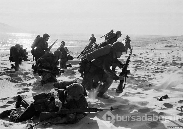 AP foto muhabirlerinin objektifinden Vietnam Savaşı