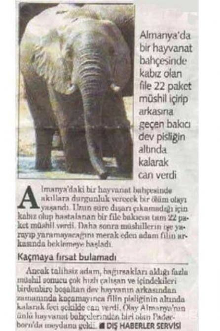 Komik haber manşetleri
