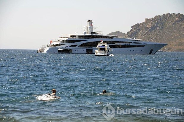 Milyon euroluk yatlar Bodrum'a demirledi