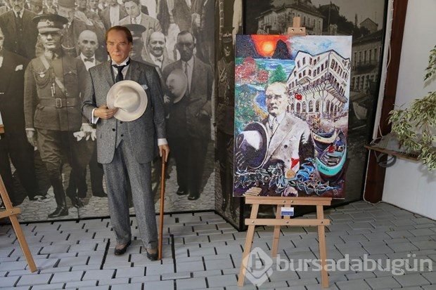 İngiliz ressamdan Atatürk tablosu