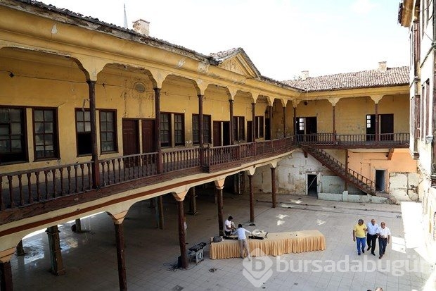 Market ve depo olarak kullanılan 150 yıllık han, restore edilecek