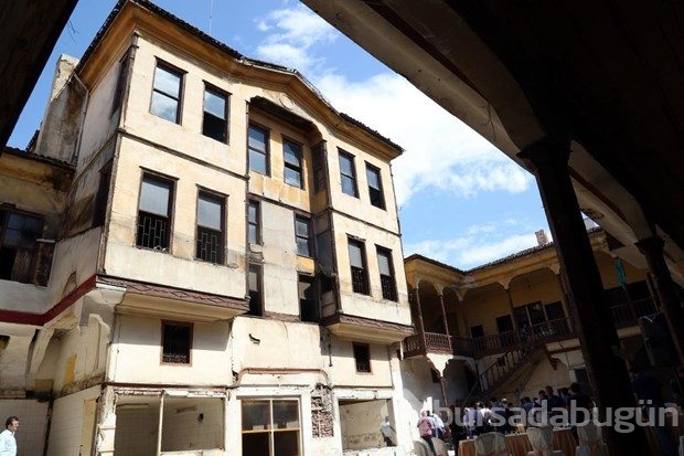Market ve depo olarak kullanılan 150 yıllık han, restore edilecek