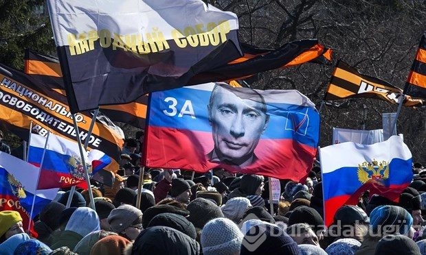 Rusların yüzde 35'ine göre Putin 1 numara!