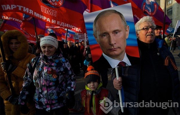 Rusların yüzde 35'ine göre Putin 1 numara!