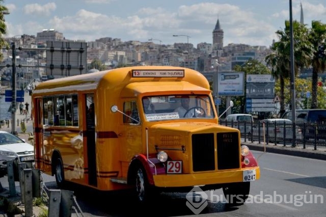 İETT'den yeni nostaljik otobüs!