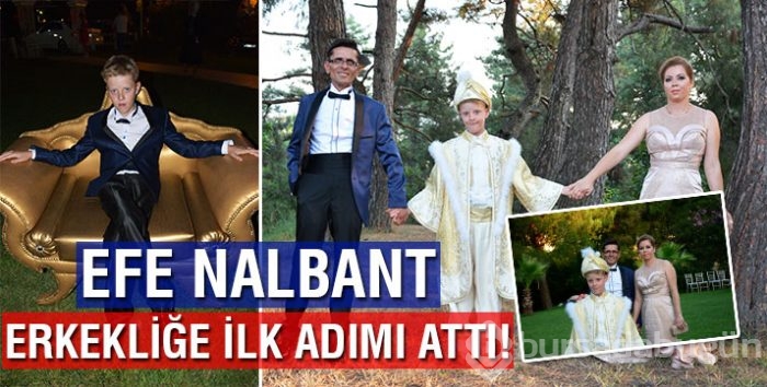 Efe Nalbant erkekliğe ilk adımı attı...