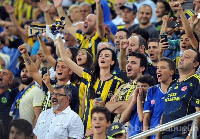Fenerbahçe-Bursaspor maçından...
