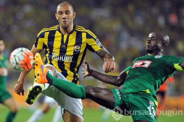 Fenerbahçe-Bursaspor maçından...