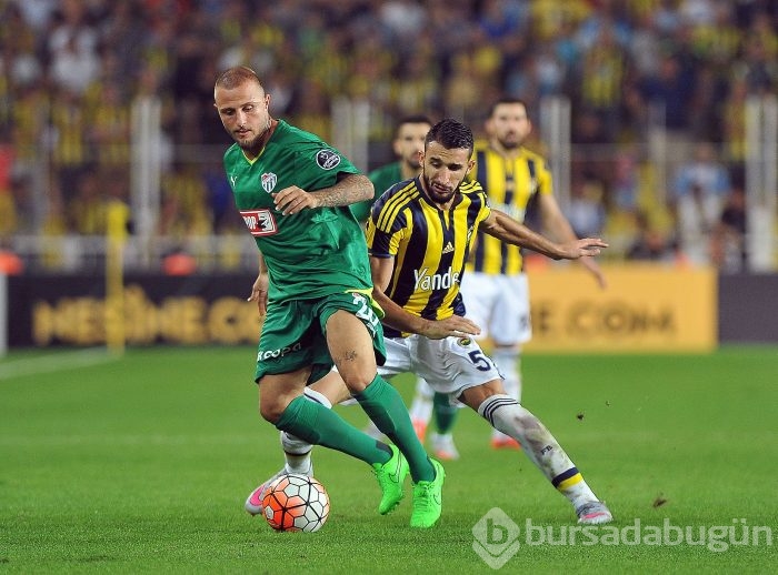 Fenerbahçe-Bursaspor maçından...