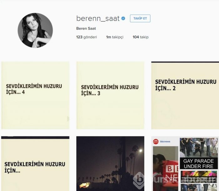 Sosyal medyada Beren Saat etkisi...