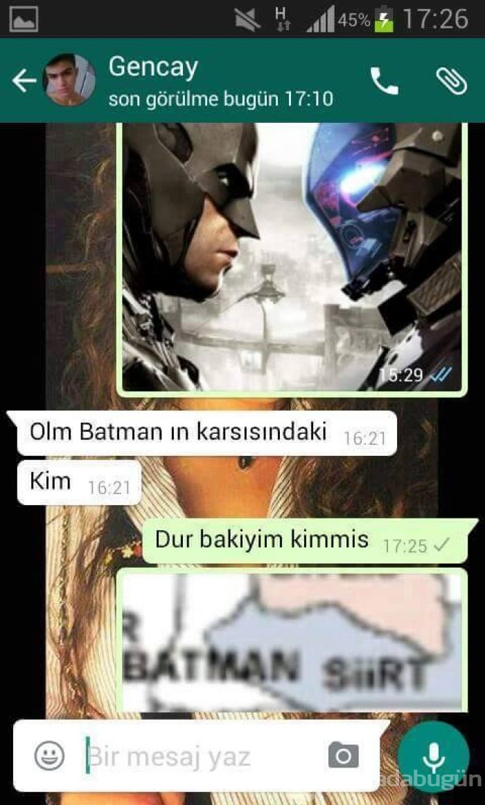 Efsane olmuş whatsapp diyalogları