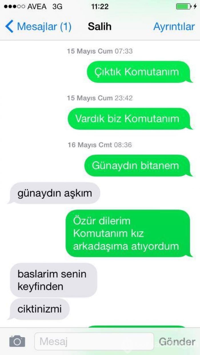 Efsane olmuş whatsapp diyalogları