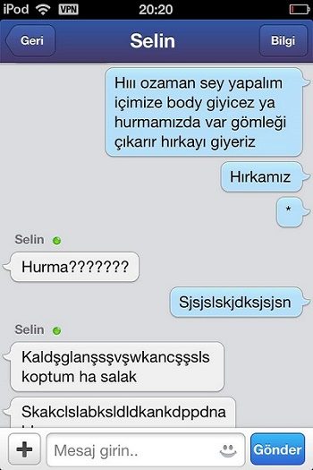 Otomatik mesaj düzeltmenin gazabı
