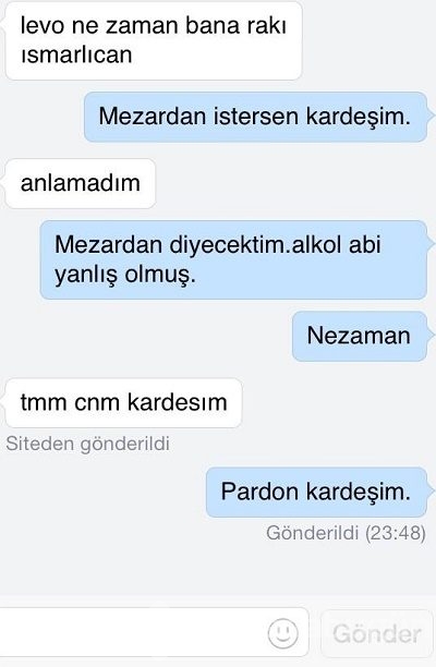 Otomatik mesaj düzeltmenin gazabı
