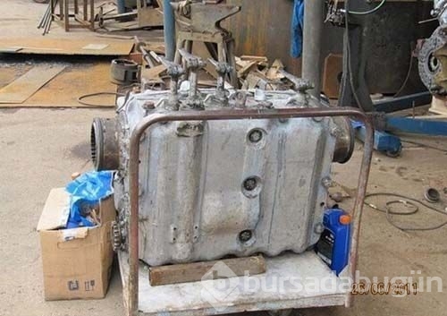 Ruslar Alman tankını bahçede yaptı