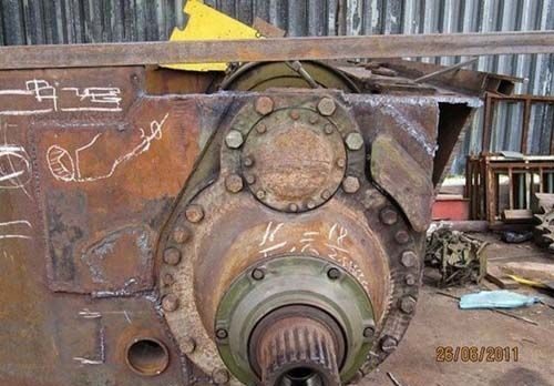 Ruslar Alman tankını bahçede yaptı