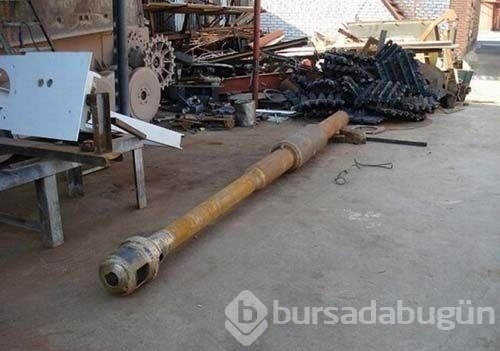 Ruslar Alman tankını bahçede yaptı