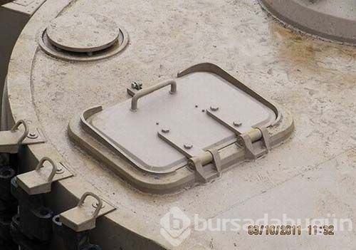 Ruslar Alman tankını bahçede yaptı