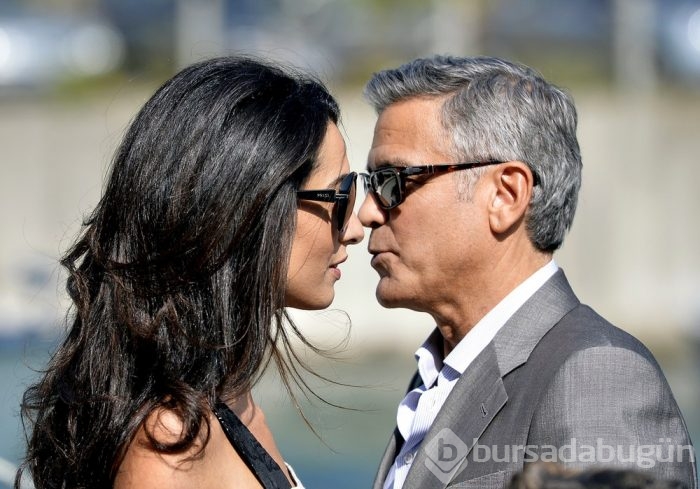 Amal Clooney'in yeşil tutkusu!