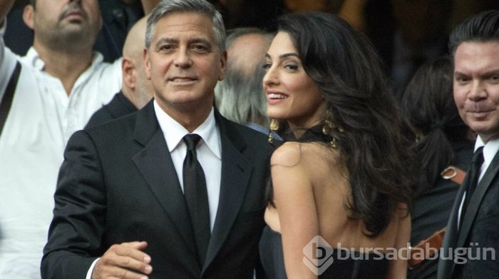 Amal Clooney'in yeşil tutkusu!