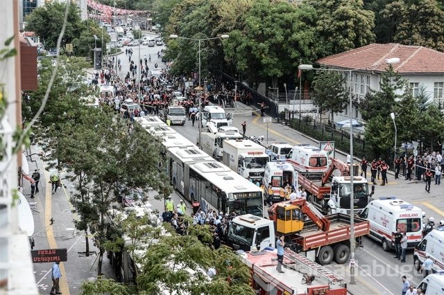 Dikimevi'ndeki kazadan ilk kareler