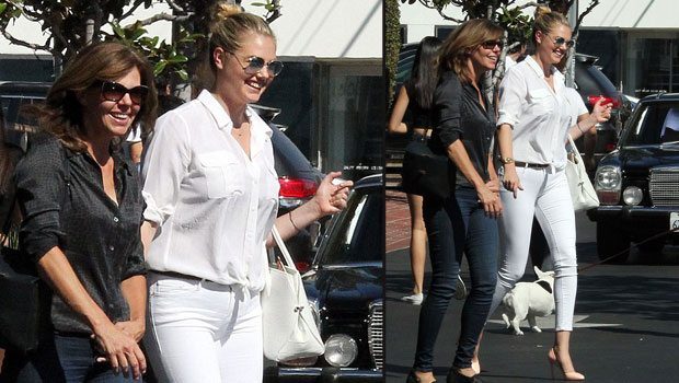 Kate Upton annesiyle arkadaş gibi