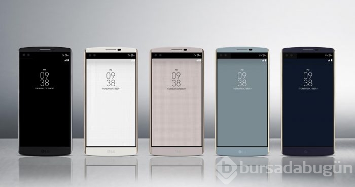 LG'den çift ön kameralı iki ekranlı telefon: V10