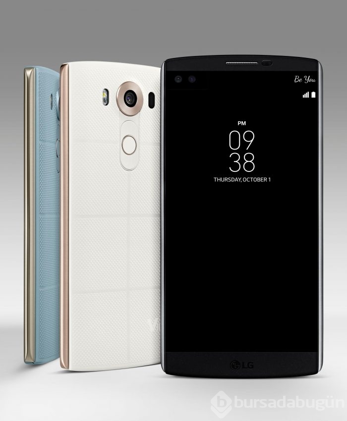 LG'den çift ön kameralı iki ekranlı telefon: V10