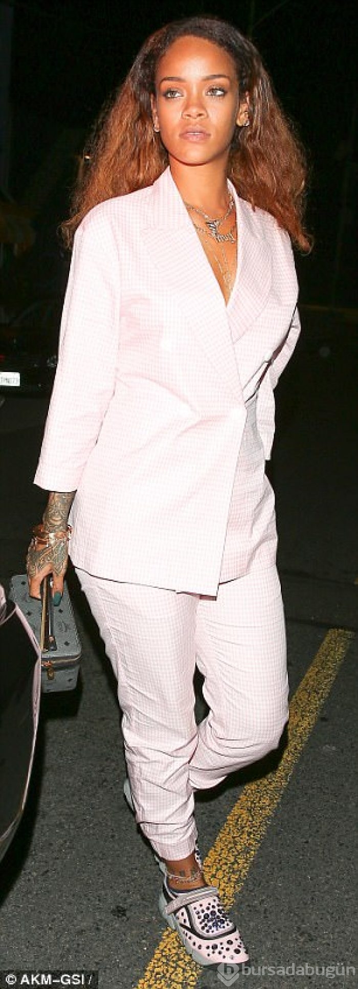 Rihanna'nın gece stili