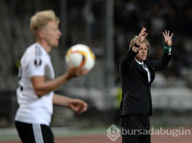 Beşiktaş-Sporting Lizbon maçından kareler