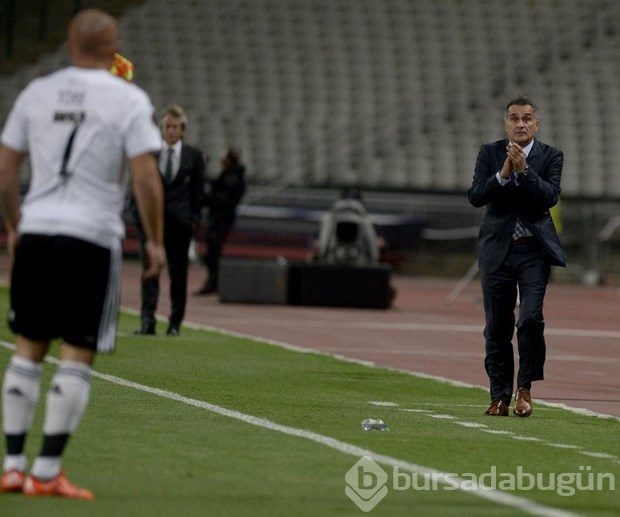 Beşiktaş-Sporting Lizbon maçından kareler