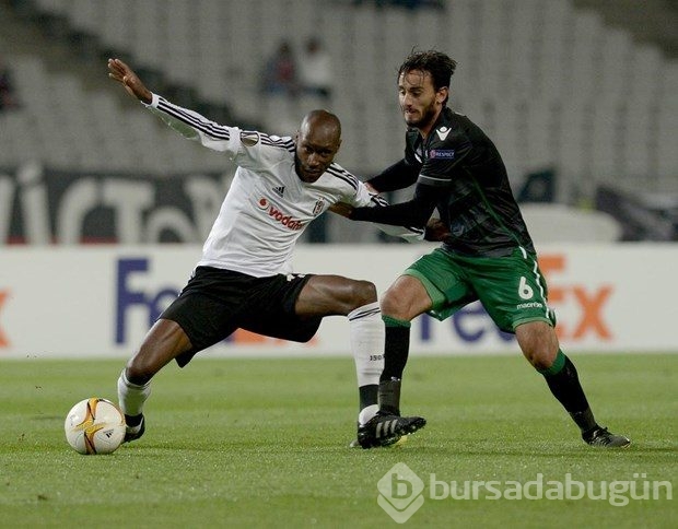 Beşiktaş-Sporting Lizbon maçından kareler