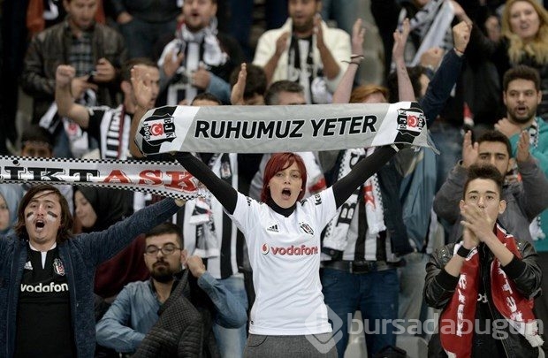 Beşiktaş-Sporting Lizbon maçından kareler