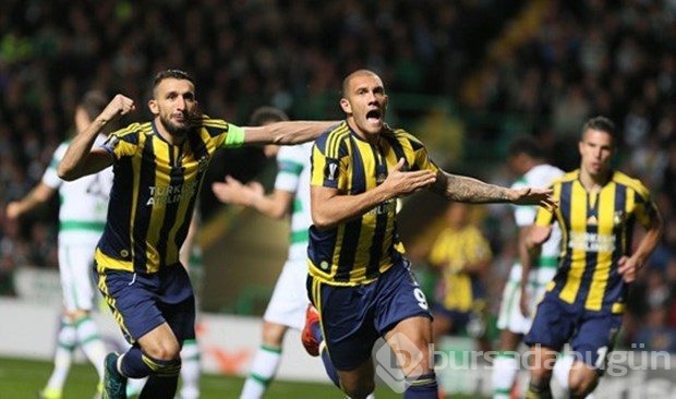 Celtic-Fenerbahçe maçından kareler