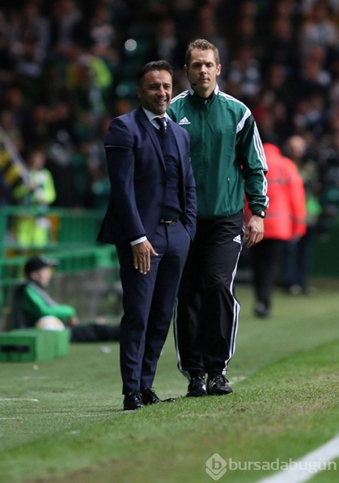 Celtic-Fenerbahçe maçından kareler