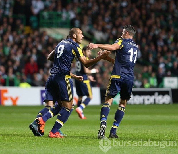 Celtic-Fenerbahçe maçından kareler