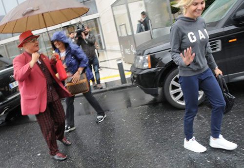 Ece Erken'in panik anları