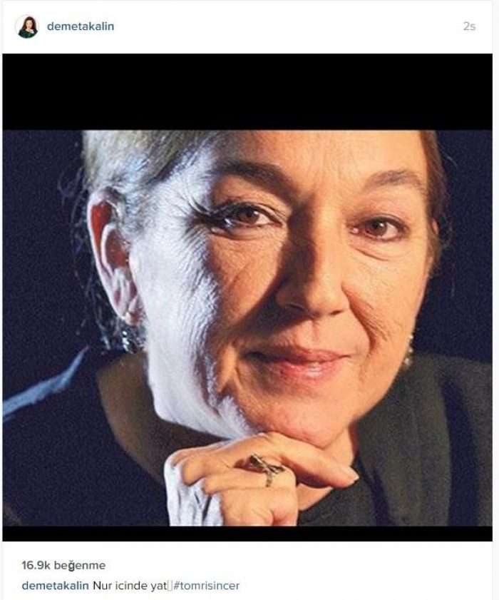 Ünlüler, Tomris İncer'in ardından neler söyledi?