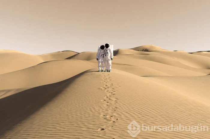 Bu da Mars'tan selfie